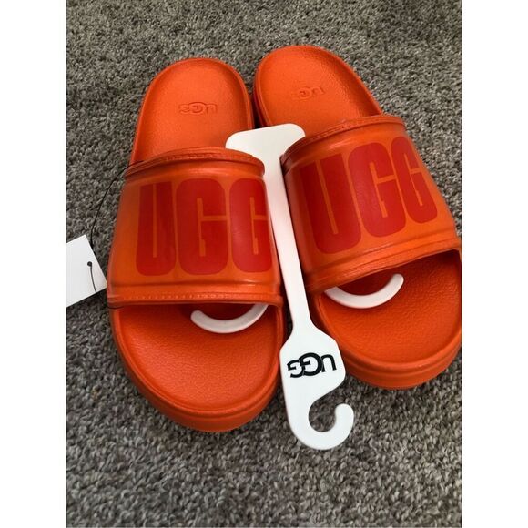 UGG Men's Wilcox Slide Size 9 Orange - Picture 2 of 7